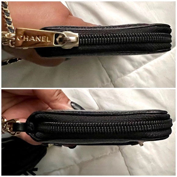 👑✅PRICE FIRM✅NO OFFERS SUPER SALE!! AUTHENTIC Chanel Caviar WOC - Picture 5 of 17